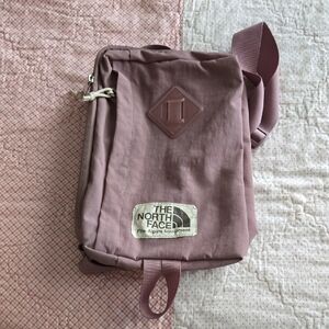 The North Face Pink Crossbody Bag Durable Canvas